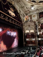 London Coliseum Dress Circle A67 view from seat photo