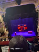 Garrick Theatre Grand Circle C9 view from seat photo