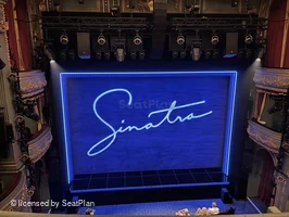 Aldwych Theatre Grand Circle A17 view from seat photo