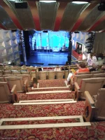 Savoy Theatre Dress Circle M7 view from seat photo