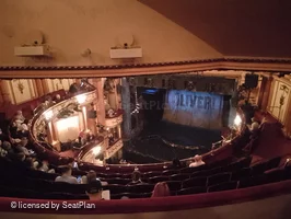 Gielgud Theatre Grand Circle H3 view from seat photo