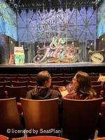 Stephen Sondheim Theatre Orchestra G109 view from seat photo