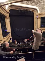 Hudson Theatre Dress Circle D11 view from seat photo