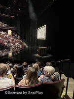 Vivian Beaumont Theater Orchestra K513 view from seat photo