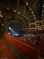 Lyric Theatre Dress Circle A29 view from seat photo