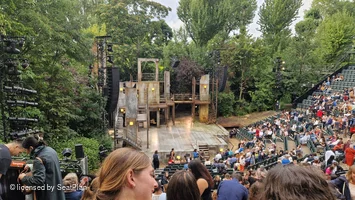 Regent's Park Open Air Theatre Upper Right U103 view from seat photo
