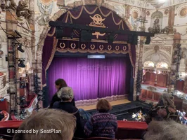 London Coliseum Upper Circle D50 view from seat photo