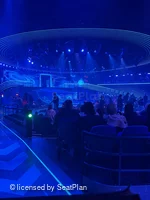 Wembley Park Theatre Locomotive Seats K3 view from seat photo