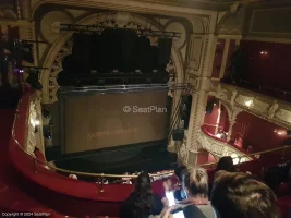 Lyric Hammersmith Upper Circle D21 view from seat photo