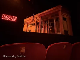 August Wilson Theatre Orchestra BB108 view from seat photo