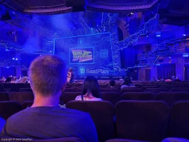 Winter Garden Theatre Orchestra T12 view from seat photo