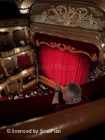 Apollo Theatre Balcony B2 view from seat photo