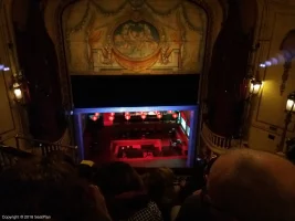 Playhouse Theatre Upper Circle E14 view from seat photo