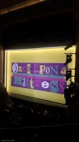 Hudson Theatre Dress Circle B12 view from seat photo