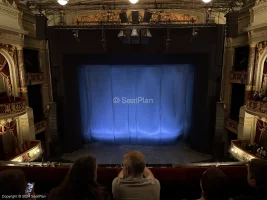 Theatre Royal Drury Lane Grand Circle C26 view from seat photo