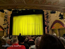 Golden Theatre Orchestra O102 view from seat photo