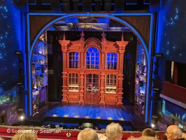 Savoy Theatre Dress Circle F8 view from seat photo