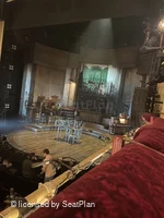 Lyric Theatre Dress Circle BoxK1 view from seat photo