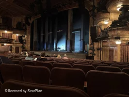Winter Garden Theatre Orchestra O22 view from seat photo