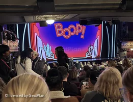 Broadhurst Theatre Orchestra R21 view from seat photo