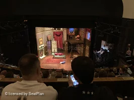 Duchess Theatre Dress Circle F7 view from seat photo