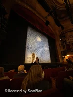 Barrymore Theatre Orchestra D3 view from seat photo