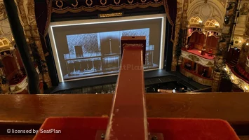 London Coliseum Balcony A28 view from seat photo