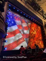 Imperial Theatre Orchestra E13 view from seat photo