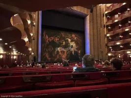 Metropolitan Opera House Orchestra Y27 view from seat photo