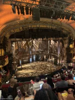 Richard Rodgers Theatre Front Mezzanine E15 view from seat photo