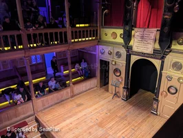 Sam Wanamaker Playhouse Playhouse Upper Gallery A6 view from seat photo
