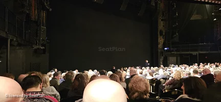 Studio 54 Theatre Orchestra L11 view from seat photo