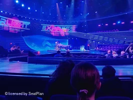 Wembley Park Theatre Platform 1 C10 view from seat photo