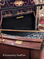 London Coliseum Balcony B44 view from seat photo