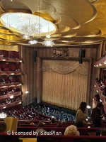 Metropolitan Opera House Balcony F26 view from seat photo
