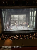 Neil Simon Theatre Mezzanine B110 view from seat photo