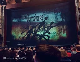 Bernard B. Jacobs Theatre Orchestra L112 view from seat photo