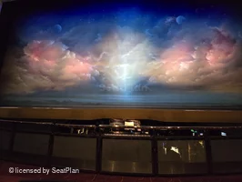 Prince of Wales Theatre Stalls B25 view from seat photo