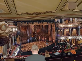 Victoria Palace Theatre Royal Circle H40 view from seat photo