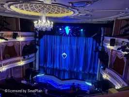 Criterion Theatre Upper Circle A11 view from seat photo