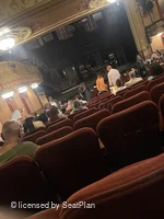 Barrymore Theatre Orchestra Q19 view from seat photo