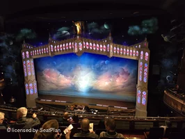 Prince of Wales Theatre Circle F13 view from seat photo