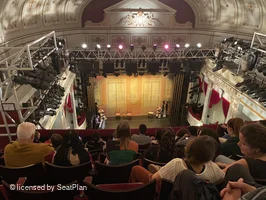 Vaudeville Theatre Upper Circle D16 view from seat photo