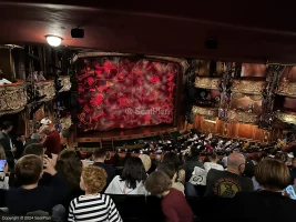 Lyceum Theatre Royal Circle L46 view from seat photo