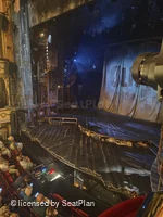 Gielgud Theatre Dress Circle A4 view from seat photo