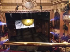 Gielgud Theatre Grand Circle A20 view from seat photo