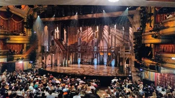 Richard Rodgers Theatre Orchestra Q8 view from seat photo