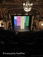 Theatre Royal Haymarket Upper Circle F16 view from seat photo
