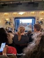 Ambassadors Theatre Circle M5 view from seat photo