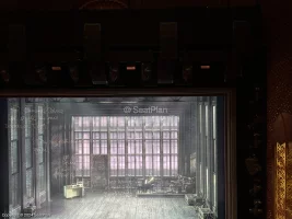 Prince Edward Theatre Dress Circle E14 view from seat photo